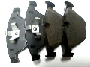 Image of Repair kit, brake pads asbestos-free image for your 2014 BMW 650iX   